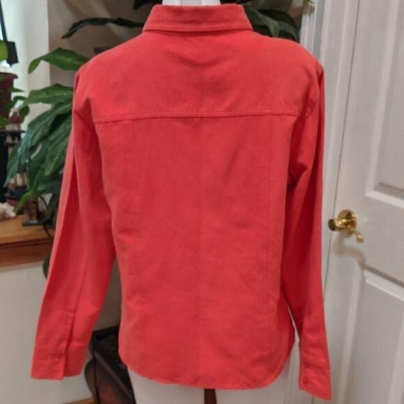 Fiorlini International Women's LS Button Size Lg - Picture 2 of 8